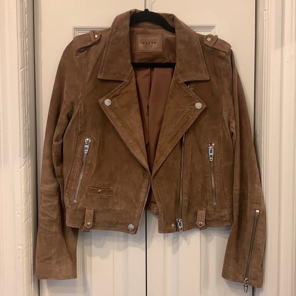 Blank NYC Suede Leather Jacket Size Small - Picture 2 of 9